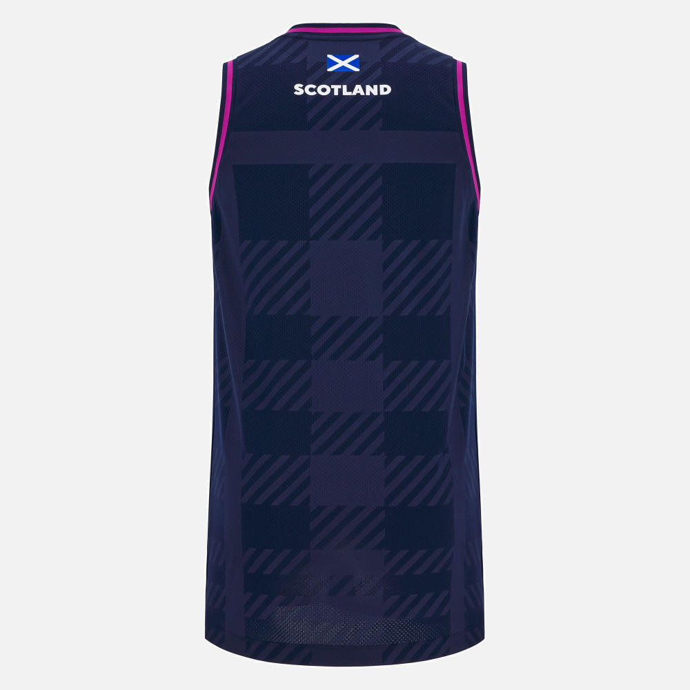 Scottish Rugby 2025/26 Basketball Singlet | Macron Technical
