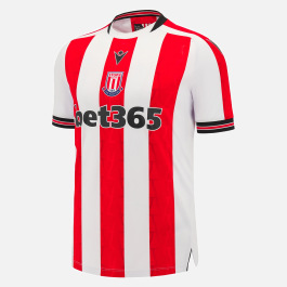 Stoke City FC 2024/25 adults' home match jersey Macron Technical