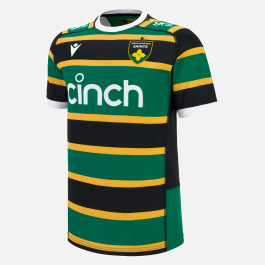 Maillot Rugby Northampton Saints Kooga Travis Perkins Taille XL - Vert, Manches Longues, Bon état