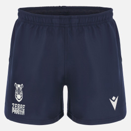 Pantaloncini Sportivi Unisex In Poliestere Con Strisce - Adulti - Vari Colori (Nero, Grigio, Beige, Blu, Oliva)