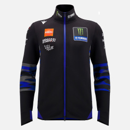 Yamaha Factory Racing 2025 man full zip sweatshirt | Macron