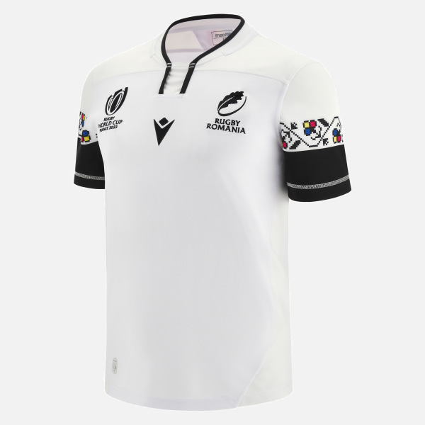 Rugby World Cup 2023 France T-Shirt – Men's Blue Cotton, Official Logo Top