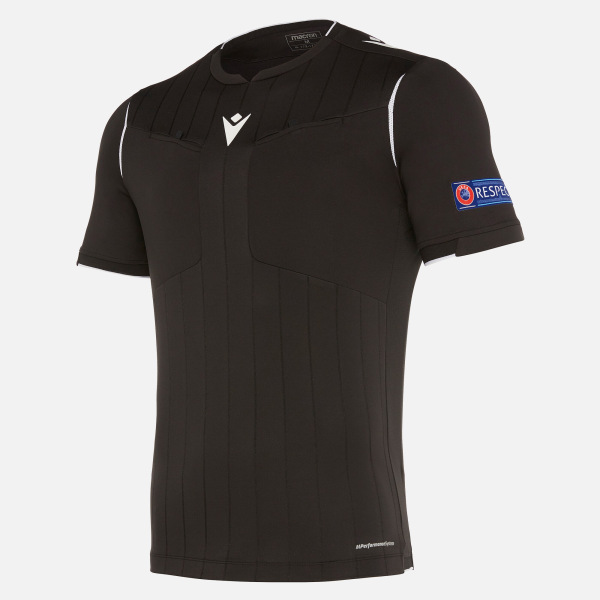 Schiedsrichter-Trikot Schwarz UEFA