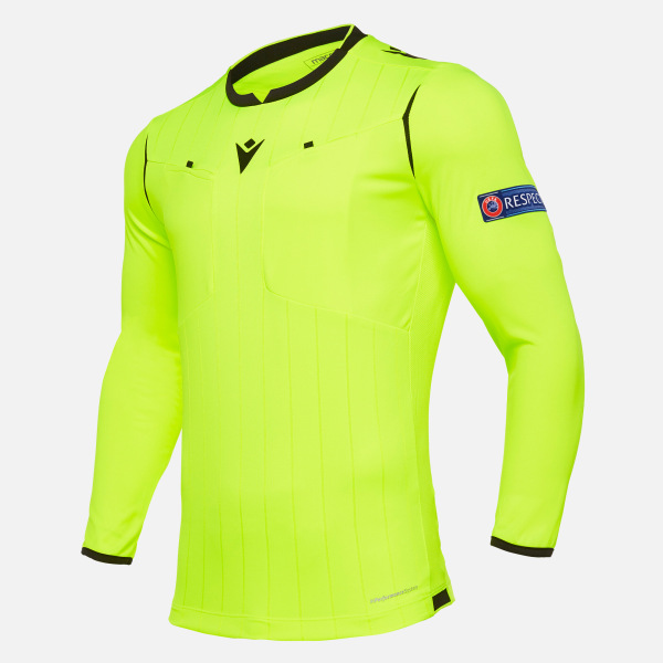 Schiedsrichter-Trikot Neon Gelb UEFA