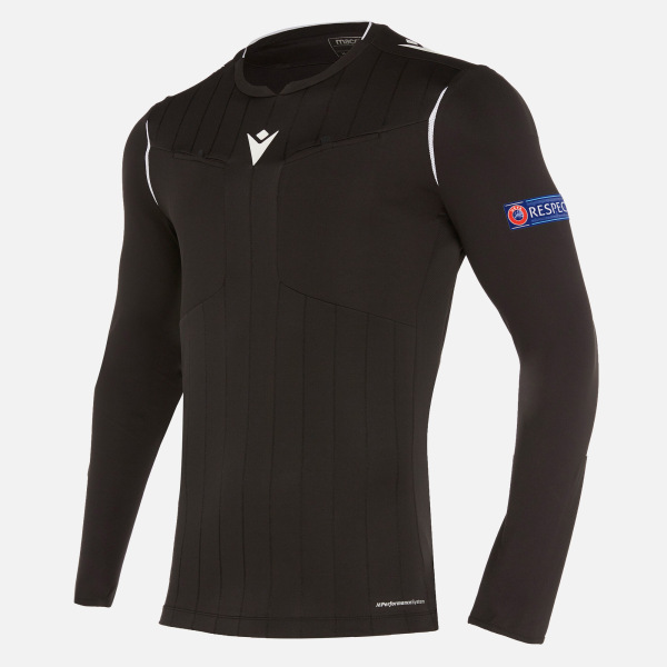 Schiedsrichter-Trikot Schwarz UEFA