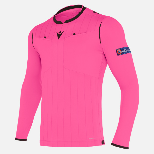 Schiedsrichter-Trikot Neon Pink UEFA