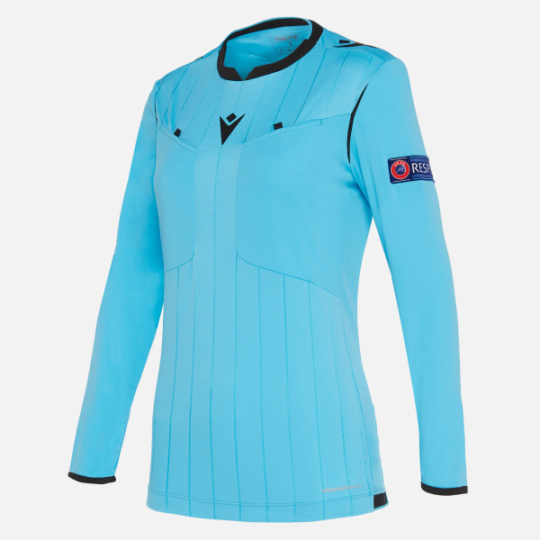 Maillot Arbitre Femme Néon Blue UEFA