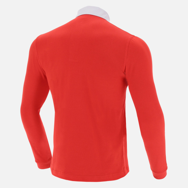 Welsh Rugby 2020/21 Red Cotton Jersey Polo Shirt From The Fans Collection