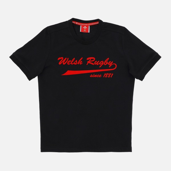 Welsh Rugby 2020/21 Fans Collection Printed Children's T-Shirt