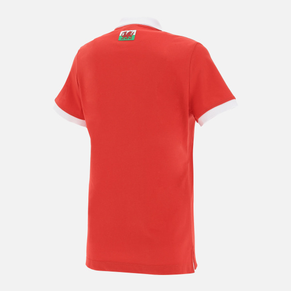 Polo Rossa Da Donna Linea Fan Galles Rugby 2020/21
