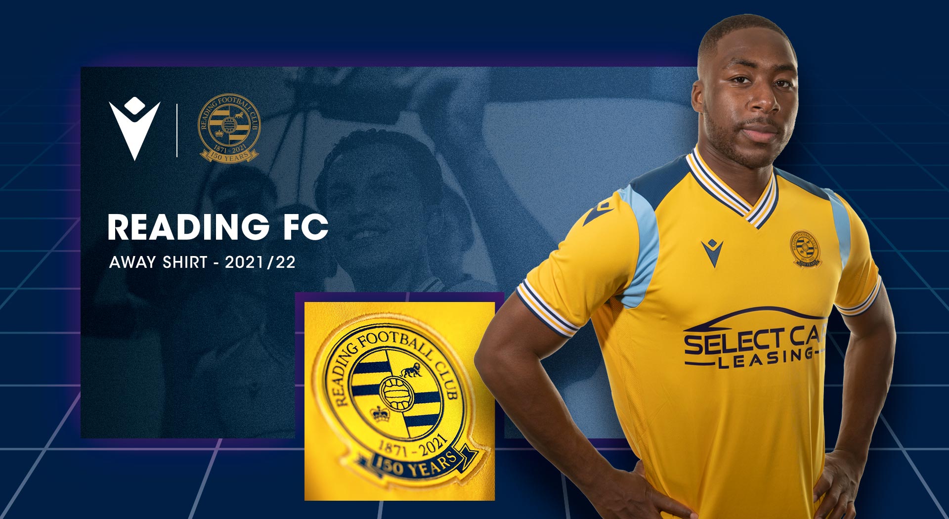 READING FC PAY TRIBUTE TO FULL MEMBERS’ CUP  TRIUMPH WITH NEW AWAY JERSEYS