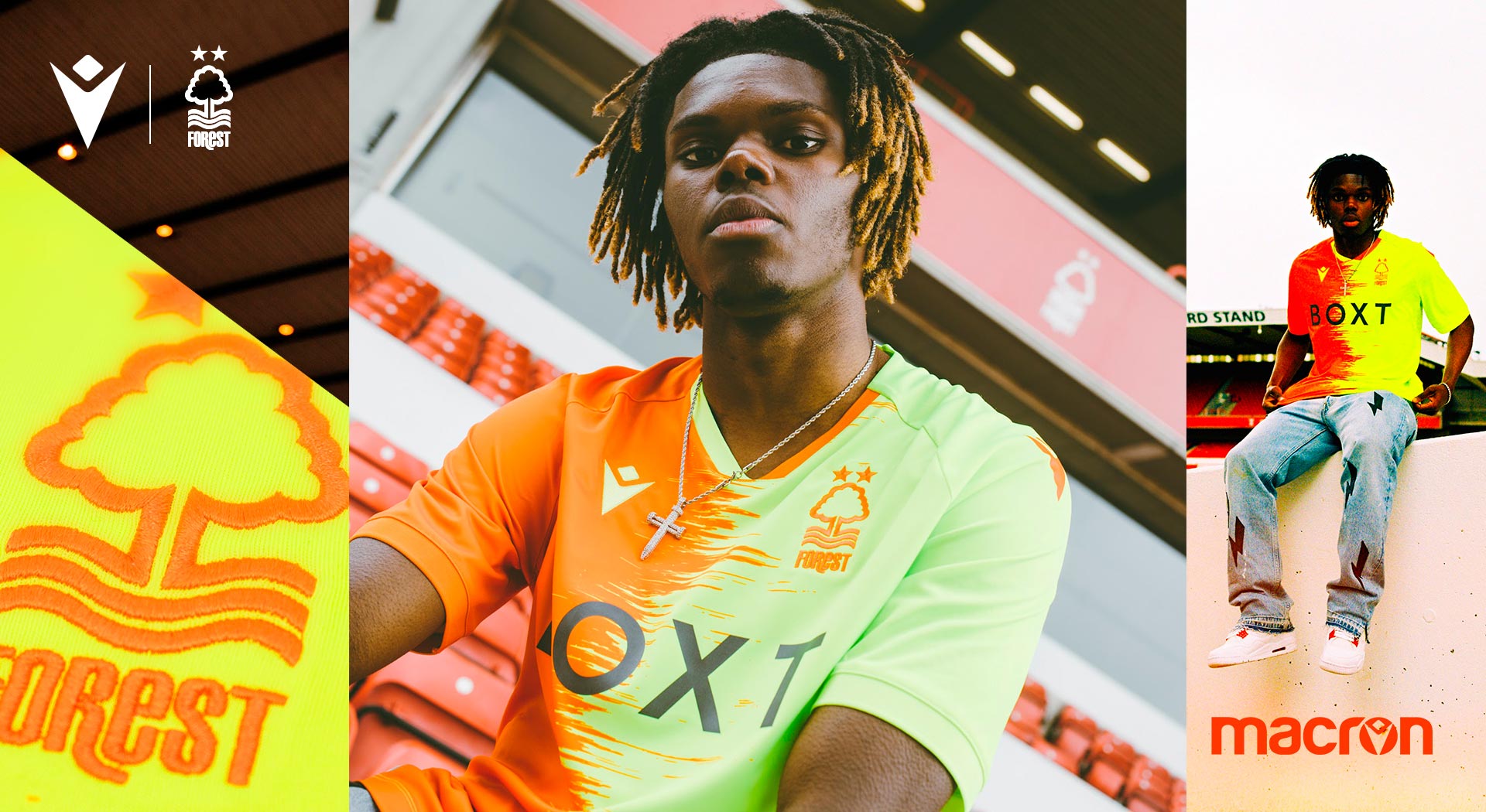 AN ALL-NEON THIRD KIT FOR NOTTINGHAM FOREST