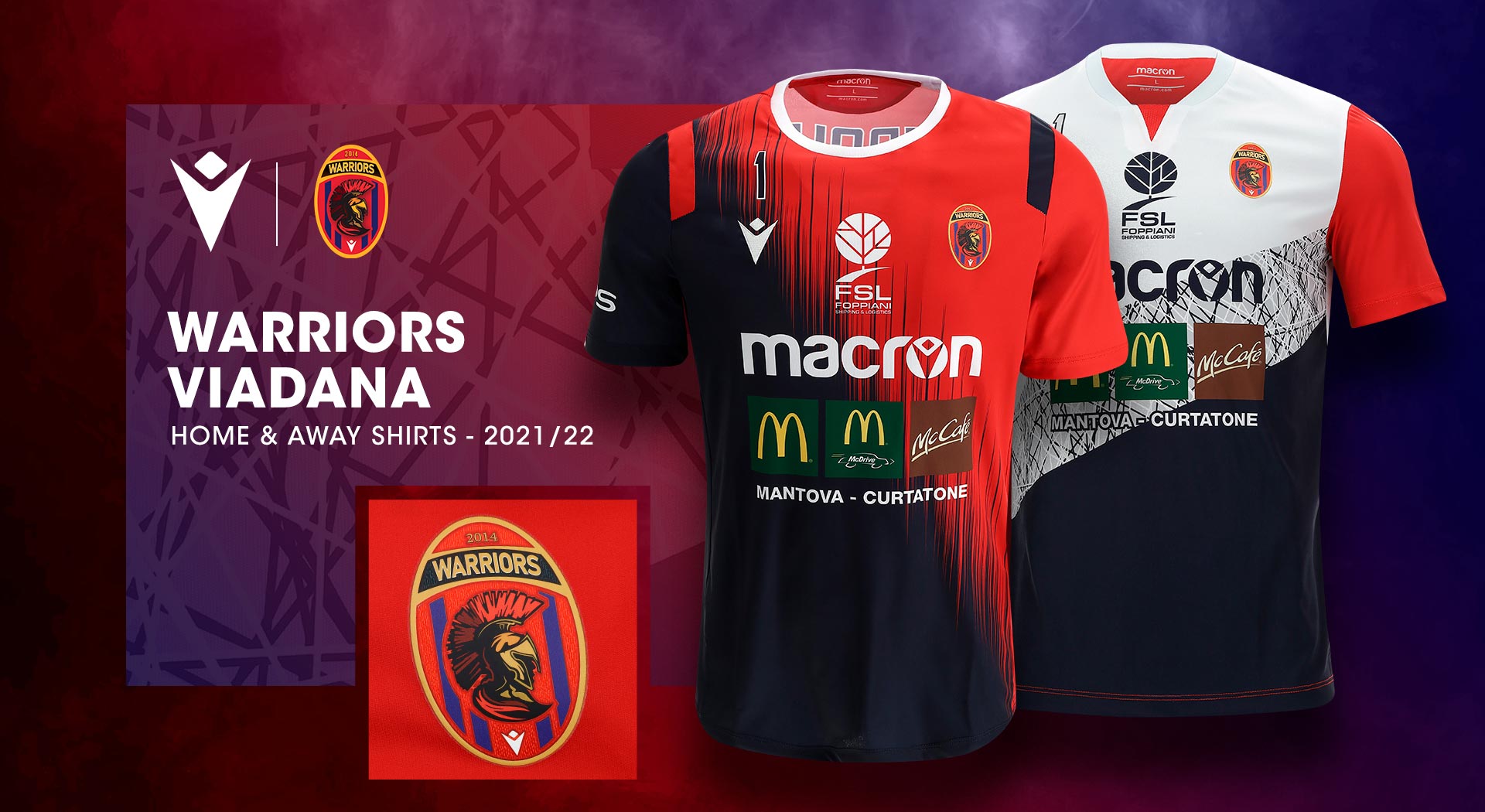 THE NEW MACRON WARRIORS’ SHIRTS “UN SIMBOLO, UNA PASSIONE, UNA BATTAGLIA” 
