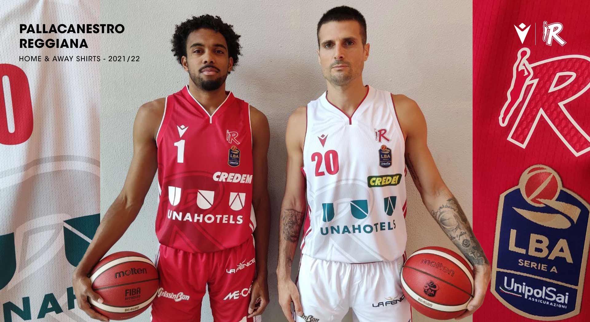 A MESSAGE OF SUSTAINABILITY AND A TRIBUTE TO THE BLACK MAMBA DEFINE PALLACANESTRO REGGIANA’S NEW SHIRTS