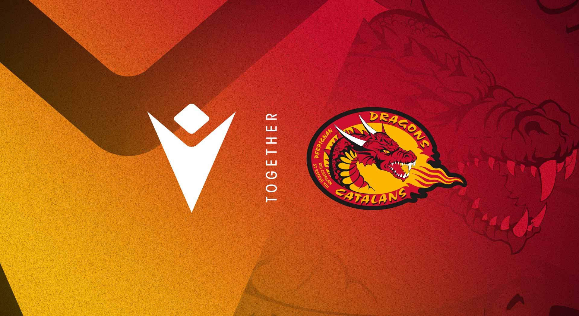MACRON ENTERS THE RUGBY SUPER LEAGUE AS DRAGONS CATALANS’ NEW TECHNICAL SPONSOR