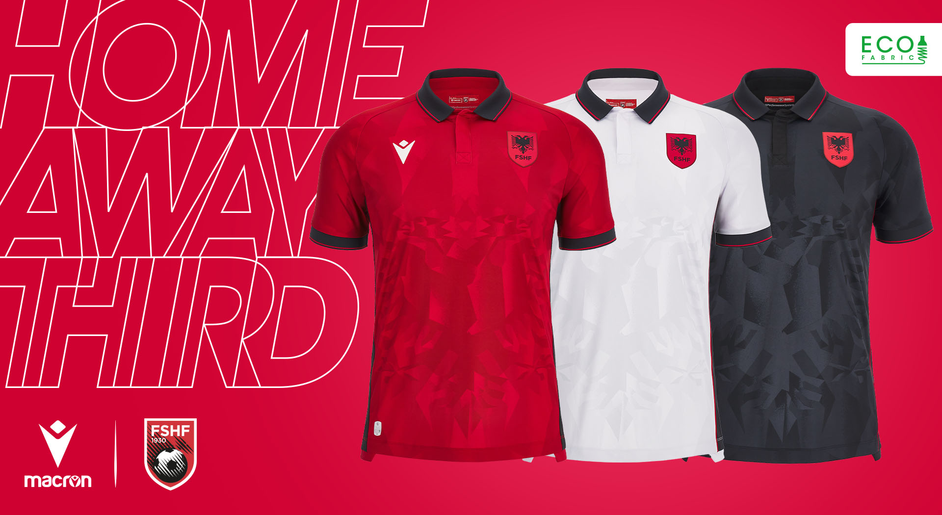 Macron The spirit of the double-headed eagle on the new shirts of the Albanian National Team | Image 1