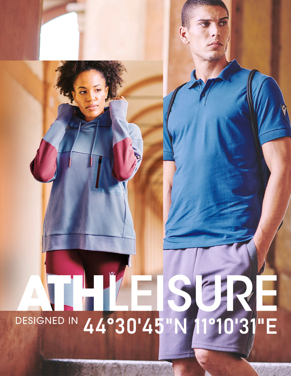 Ropa deportiva elegante para el Hard. Play Harder | Macron