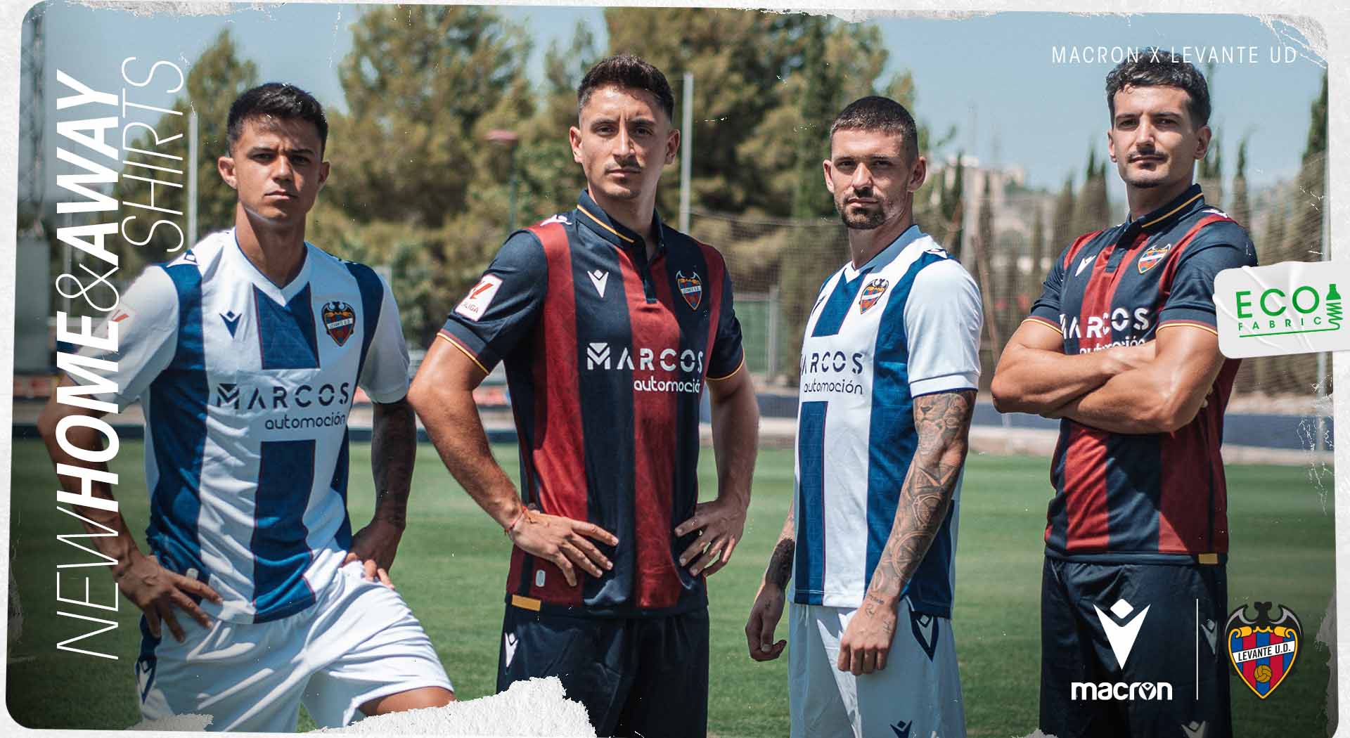 Playa Malvarrosa inspires new Levante Home and Away kits