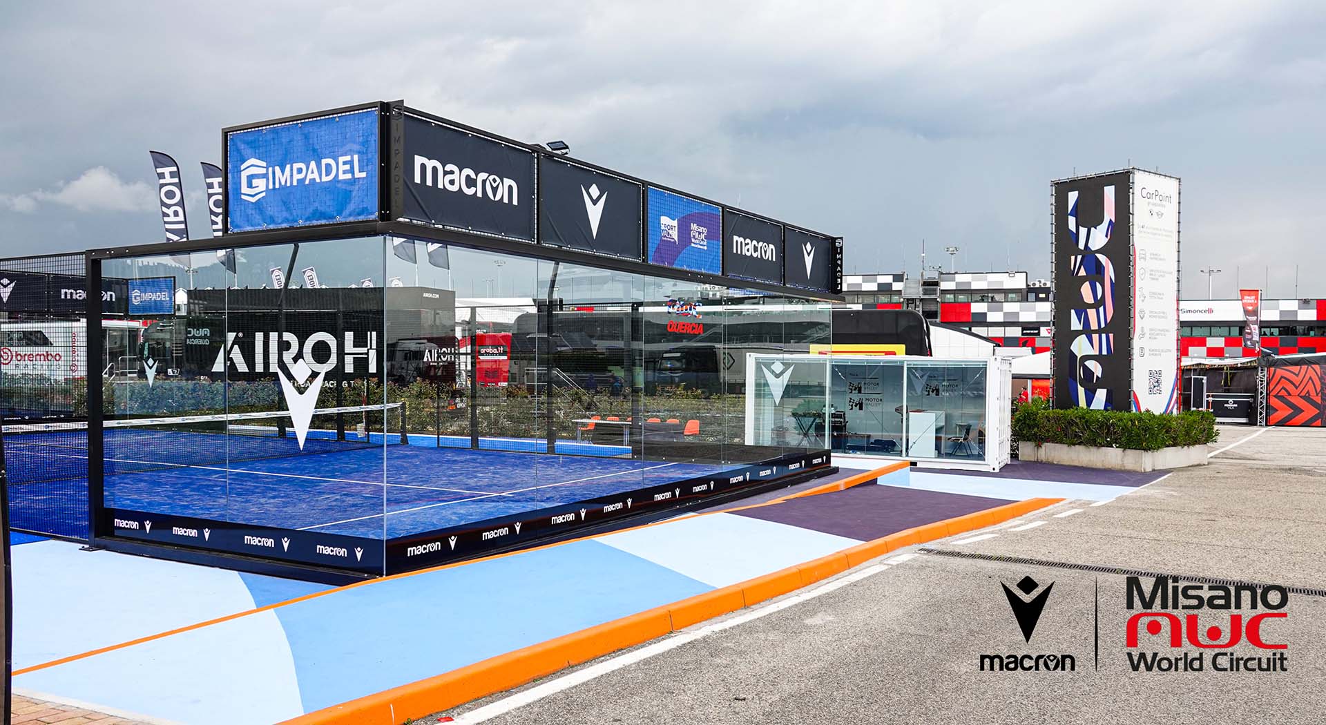 Ed è Macron Padel anche al Mondiale Superbike