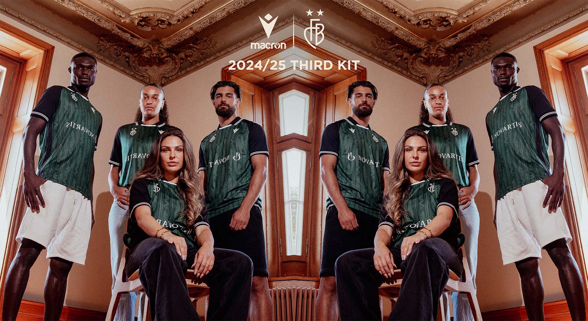 A tribute to the Basilisk in the new FC Basel Third Kit made by Macron