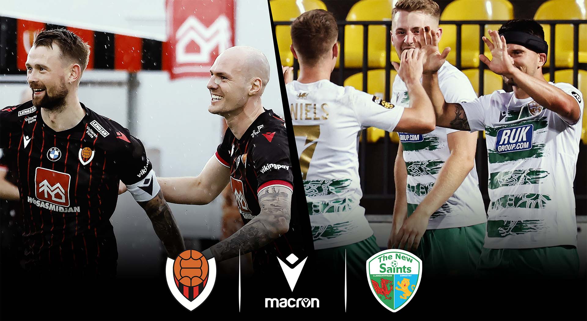 A historic first for Vikingur Reykjavik and The New Saints FC