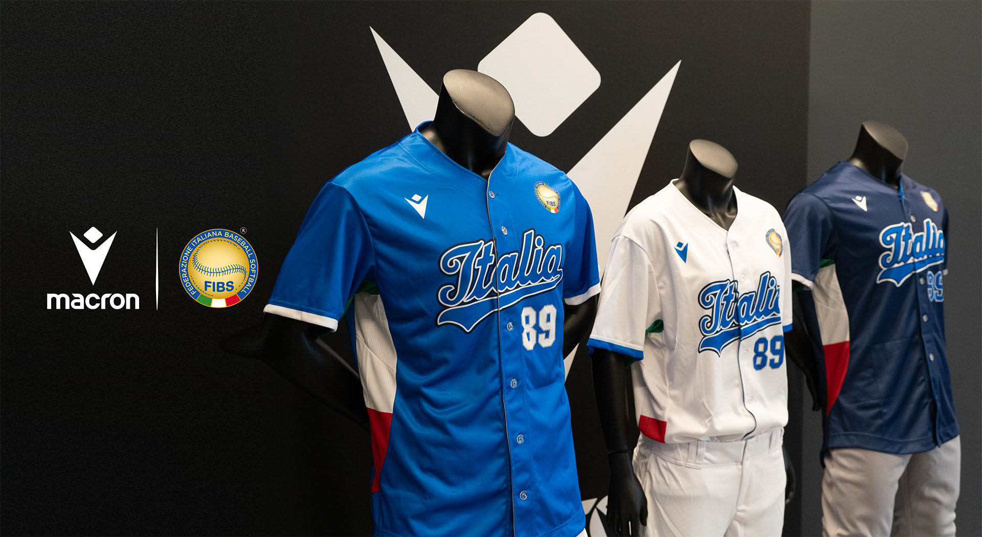 Macron new technical partner of Italian Baseball Softball Federation