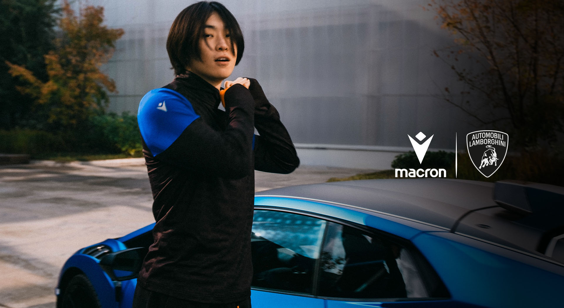 Innovation, performance and functionality in the new Macron Activewear collection for Automobili Lamborghini