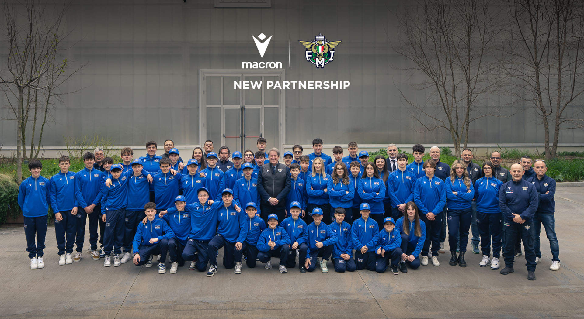 The partnership between Macron and the Italian Motorcycle Federation kicks off