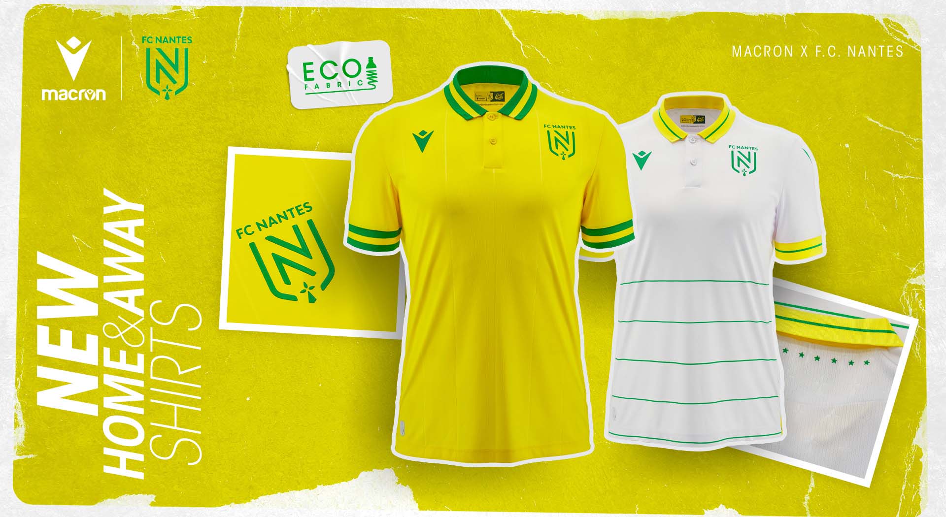 Elegance and tradition for FC Nantes’ new shirts