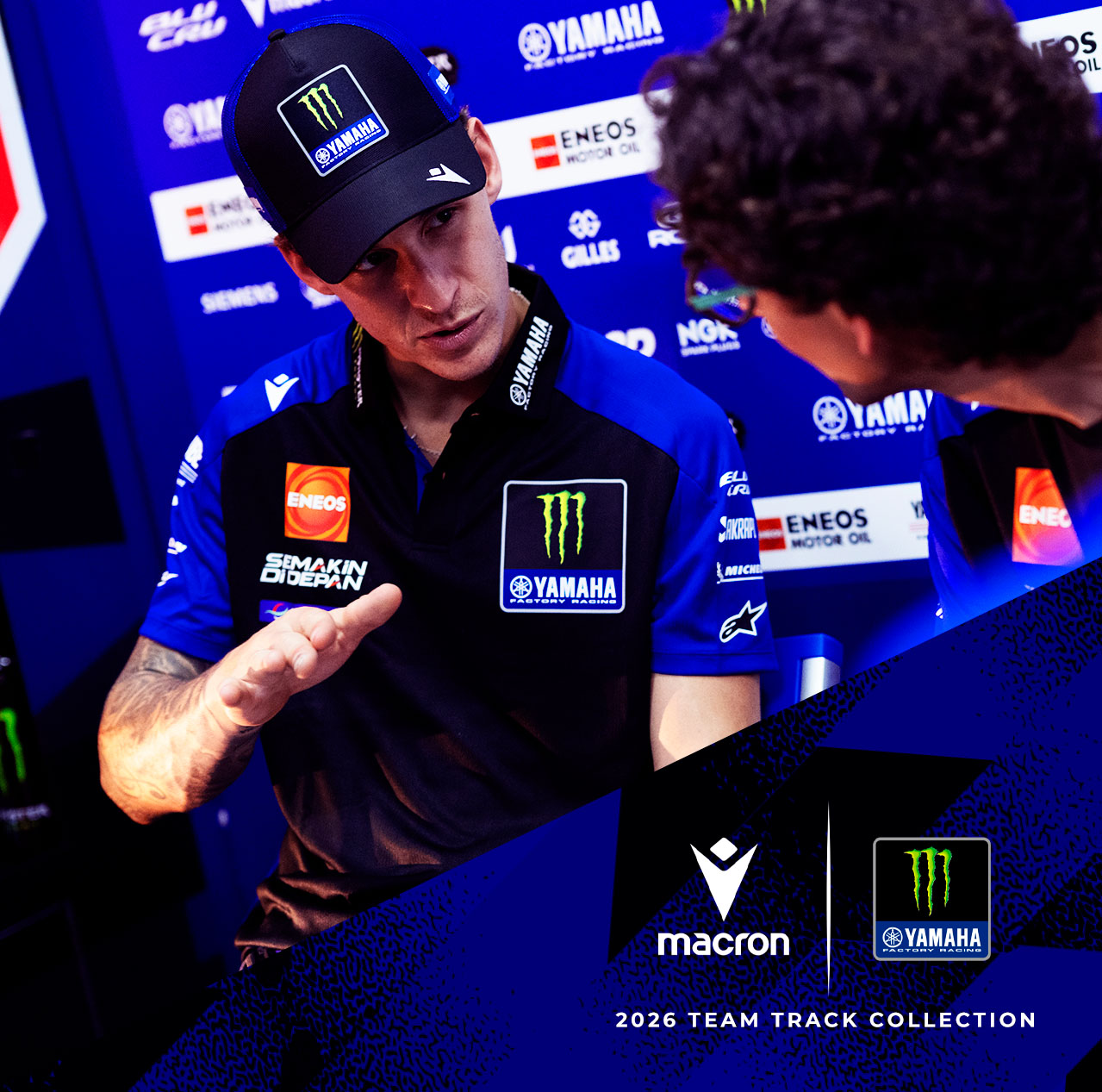 Macron MONSTER ENERGY YAMAHA TEAM: SPEED TAKES SHAPE | Image 1