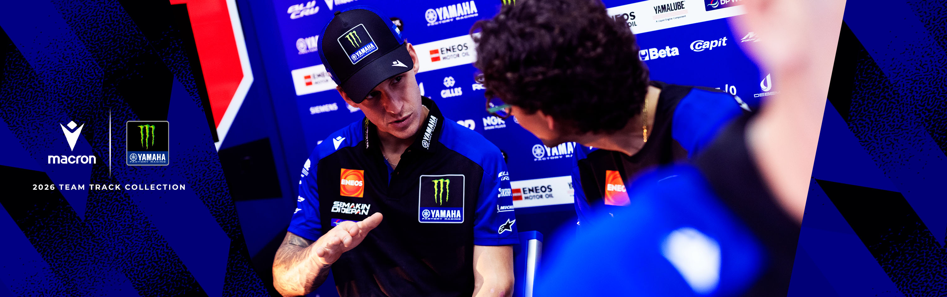 Macron MONSTER ENERGY YAMAHA TEAM: SPEED TAKES SHAPE | Image 1
