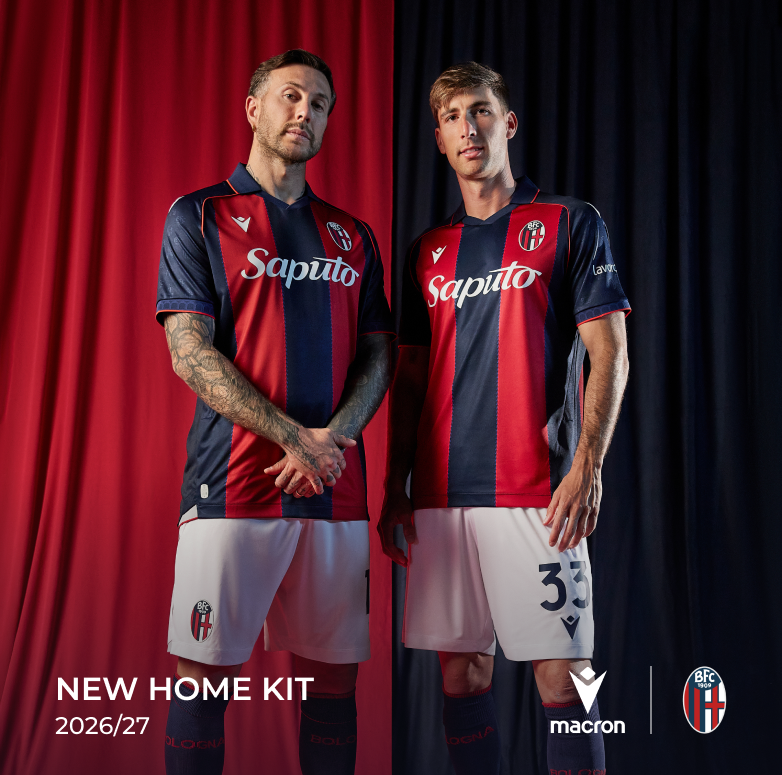 Official Bologna FC 1909 Kits, Jerseys and accessories | Macron