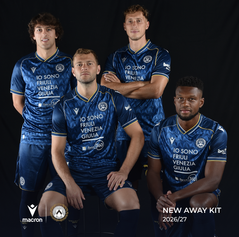 Official Udinese Calcio Kits, Jerseys and accessories | Macron